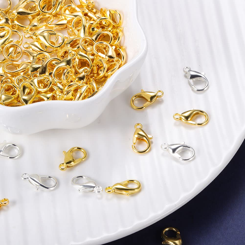 Lobster clasp 50pcs Value Pack, Lobster Claw, Lobster Clasp Stainless