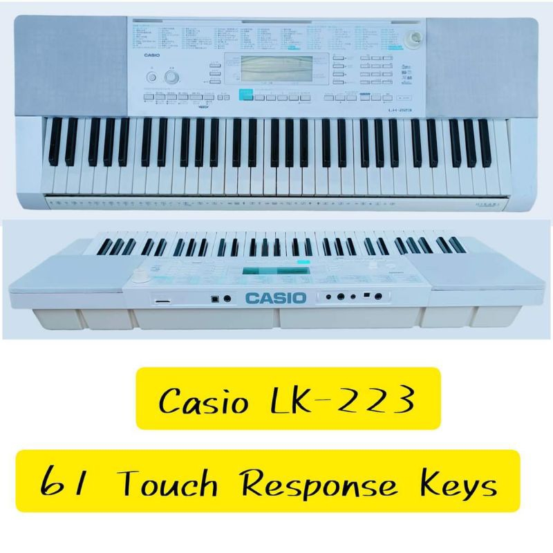 Casio touch outlet response