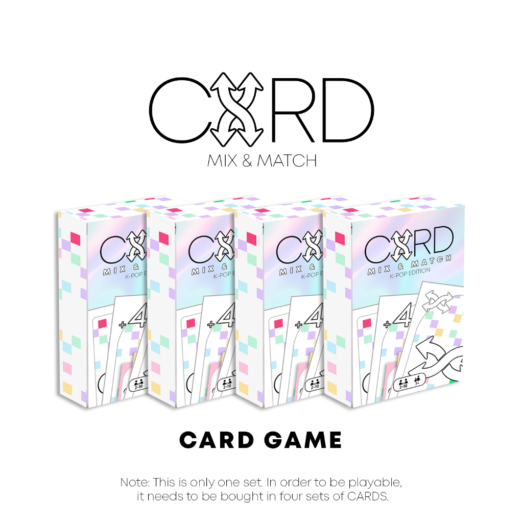 [CUSTOMIZED] CARD Mix & Match KPop Playing Cards Shopee Philippines