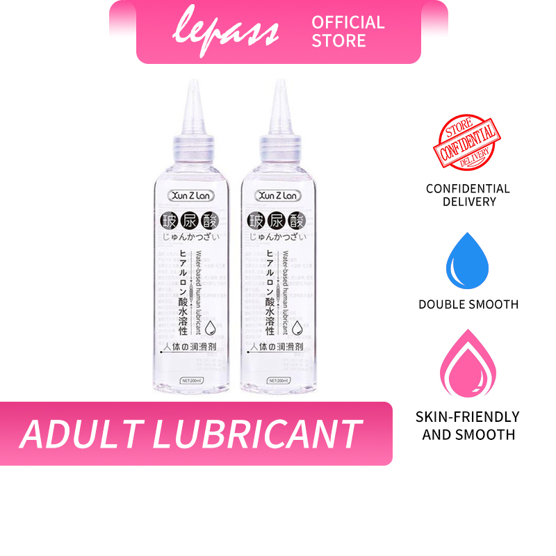 Lepass 200ml Hyaluronic Lube Water Based Sex Lubricant For Men And Women Shopee Philippines 6978