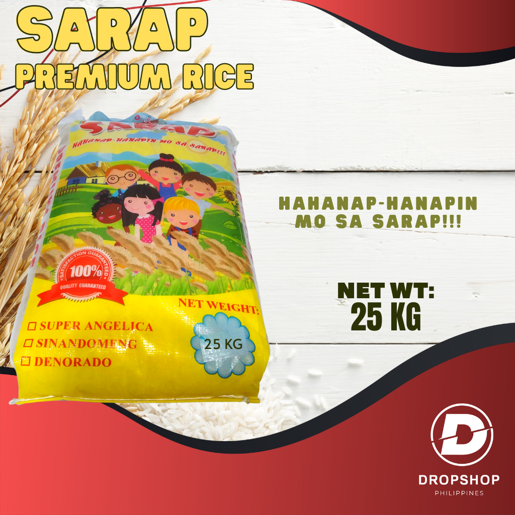 DP Sarap Premium Rice 25kg | Shopee Philippines