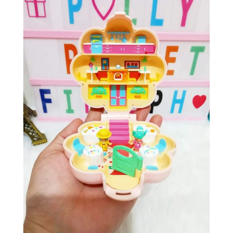 1989 Polly Pocket Angel Pocket Mr. Fry's Restaurant Collectors Item