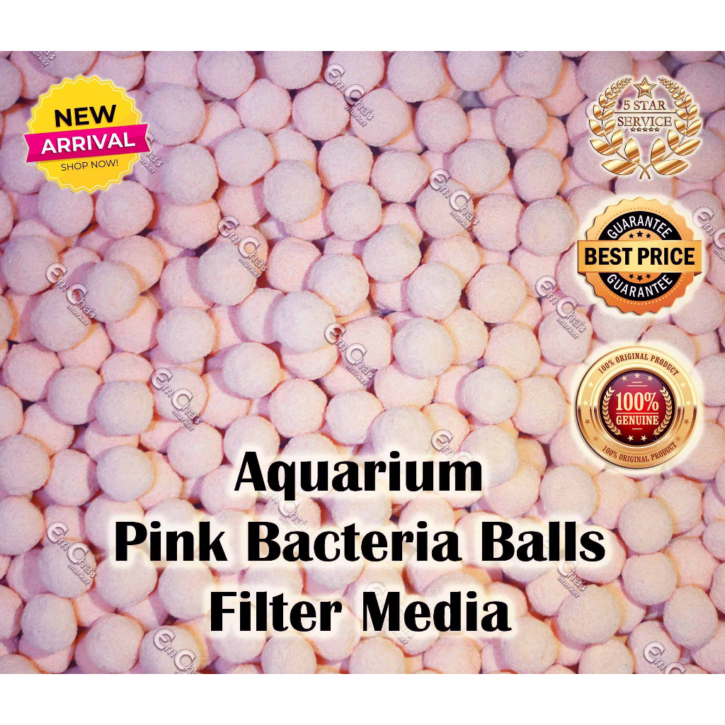 JTC 250g Pink Bacteria Balls Sakto Size Aquarium Filter Media