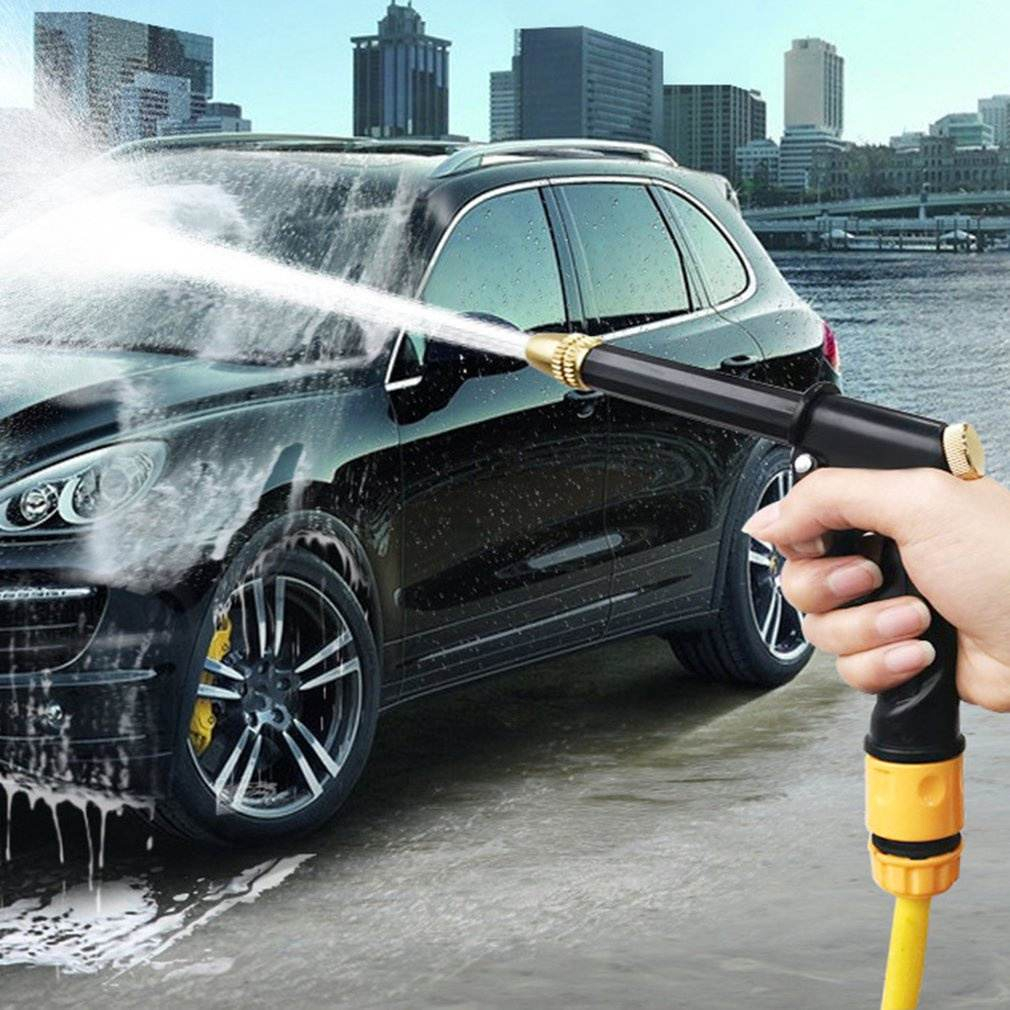 High Pressure Water Spray Gun Jet Pump Car Wash Metal Nozzle Car