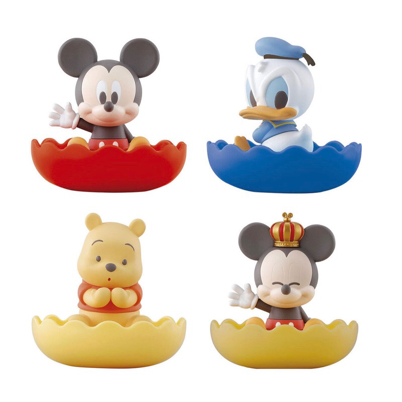 Bandai Gashapon Disney Friends Gemries Jewelry Box Figure Mickey Mouse ...