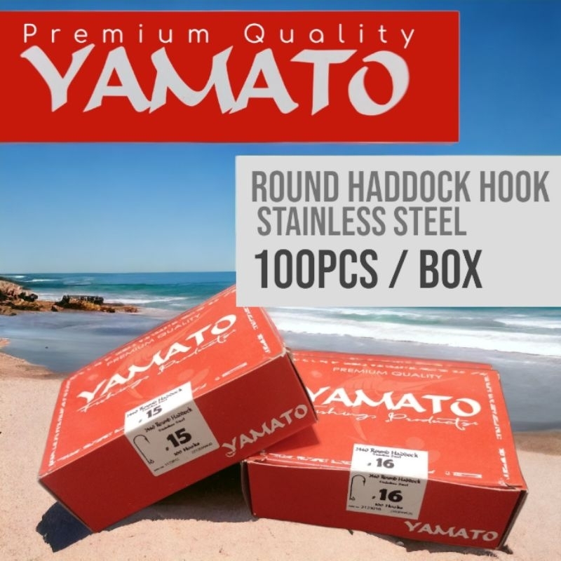 Yamato Brand Stainless Round Haddock Hooks Shopee Philippines