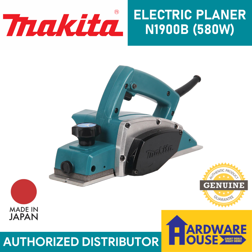 ORIGINAL MAKITA N1900B Electric Planer MADE IN JAPAN Heavy Duty Power