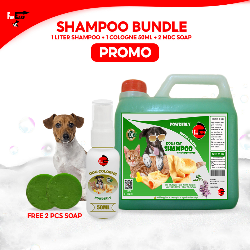 Madre de cacao dog shampoo with condtioner neem tree extract Bundle ...