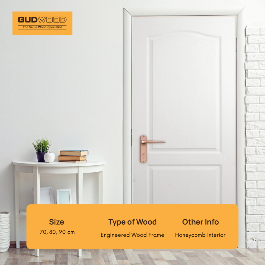 Matimco Gudwood Prime Moulded Wood Door 70x210 / 80x210 / 90x210