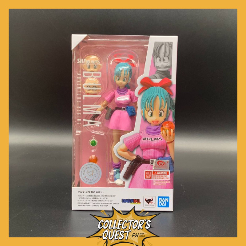 Bandai SHFiguarts Dragon Ball Z Bulma Adventure Begins Figure | Shopee ...