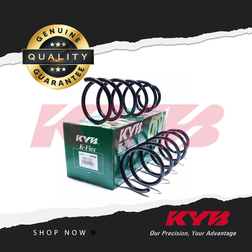 KYB KAYABA (2pcs) KFlex Coil Spring (Front) for Toyota Vios / Yaris