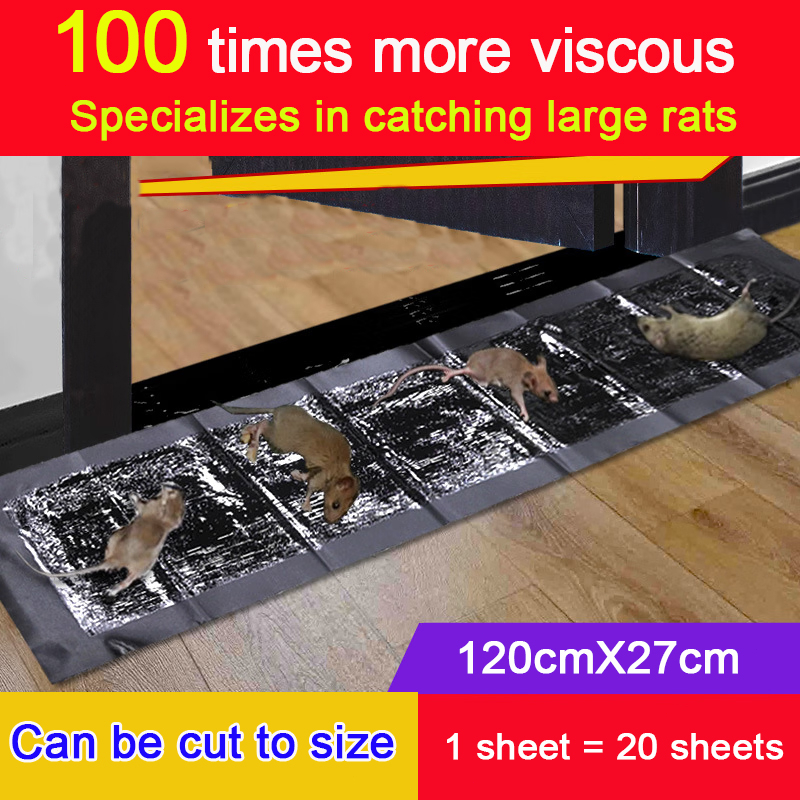 【Specializes in catching large rats】mouse trap sticky 120*27CM 1 Can be ...