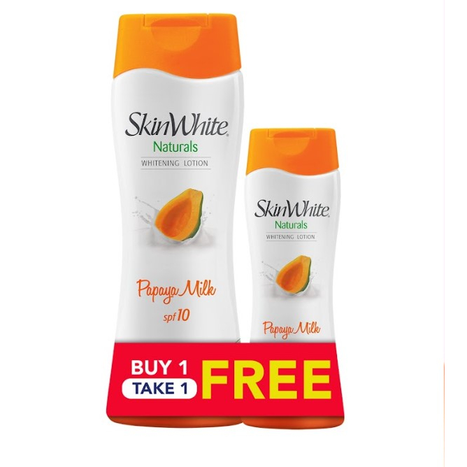 Exclusive] SkinWhite Whitening Natural Papaya Milk Lotion SPF