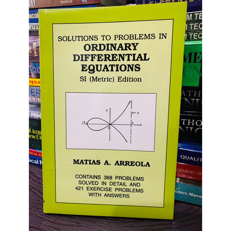 ordinary differential equation (Solution to Problem) | Shopee Philippines