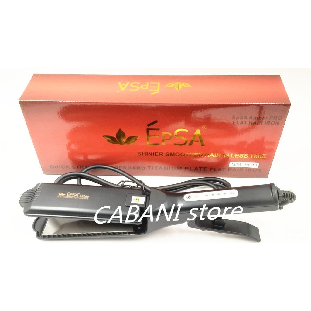 EpSA Amber PRO FLAT HAIR IRON FREE GIFTS 1024O Shopee Philippines