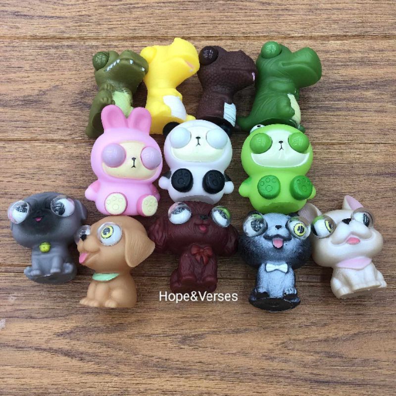 Toy Squeeze Squishy Eyes pop out toy squishy for kids pinch Toys