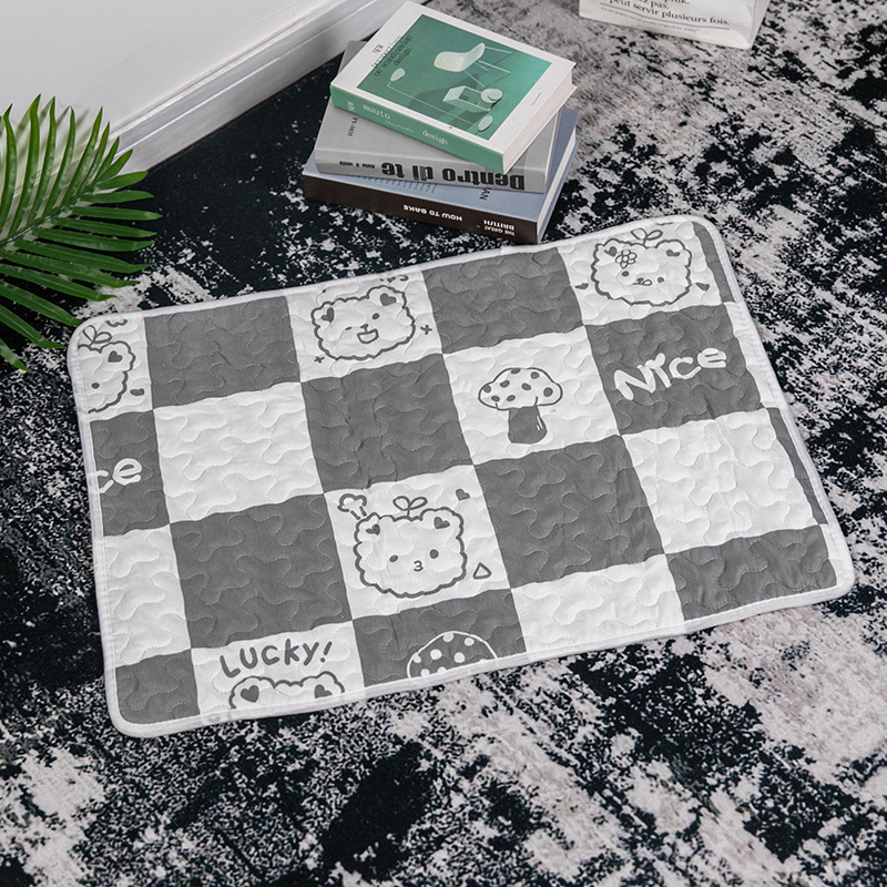 Subrtex Waterproof Pet Bed Mat Cushion For All Sized Dogs With Removable Washable Cover 36 X27 X4