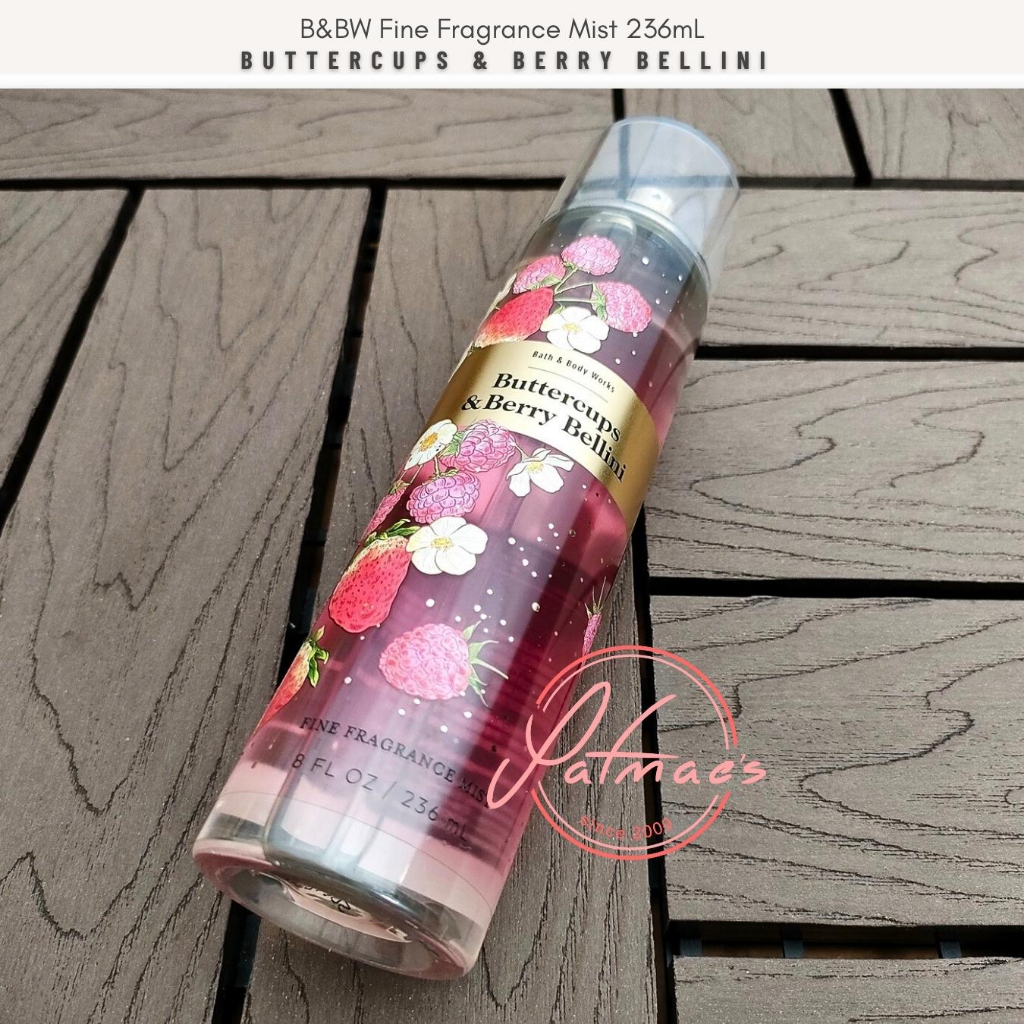 Buttercups And Berry Bellini Fine Fragrance Mist Bath And Body Works