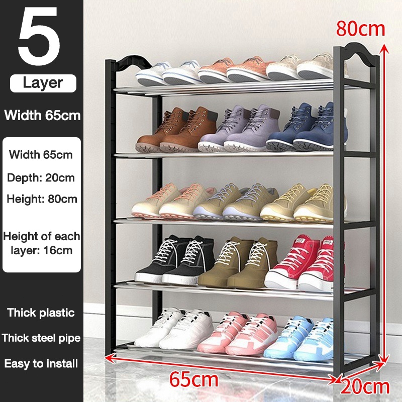 OLA Multi-layer shoe rack student dormitory assembled storage rack ...
