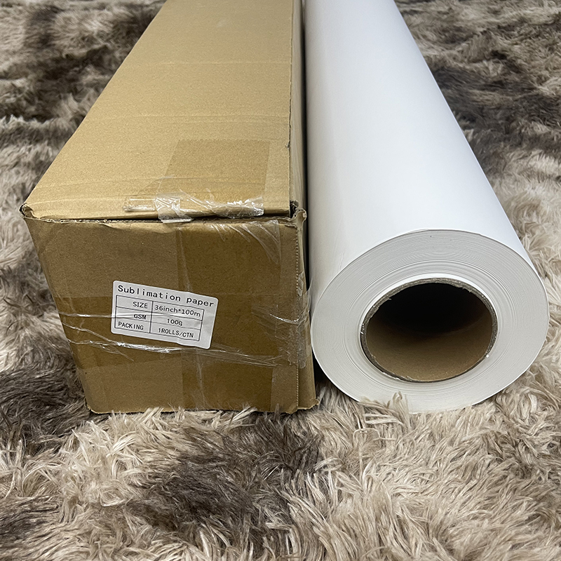 Omybuhay 36 inches Sublimation Paper Rolls (100Gsm) Transfer Paper for