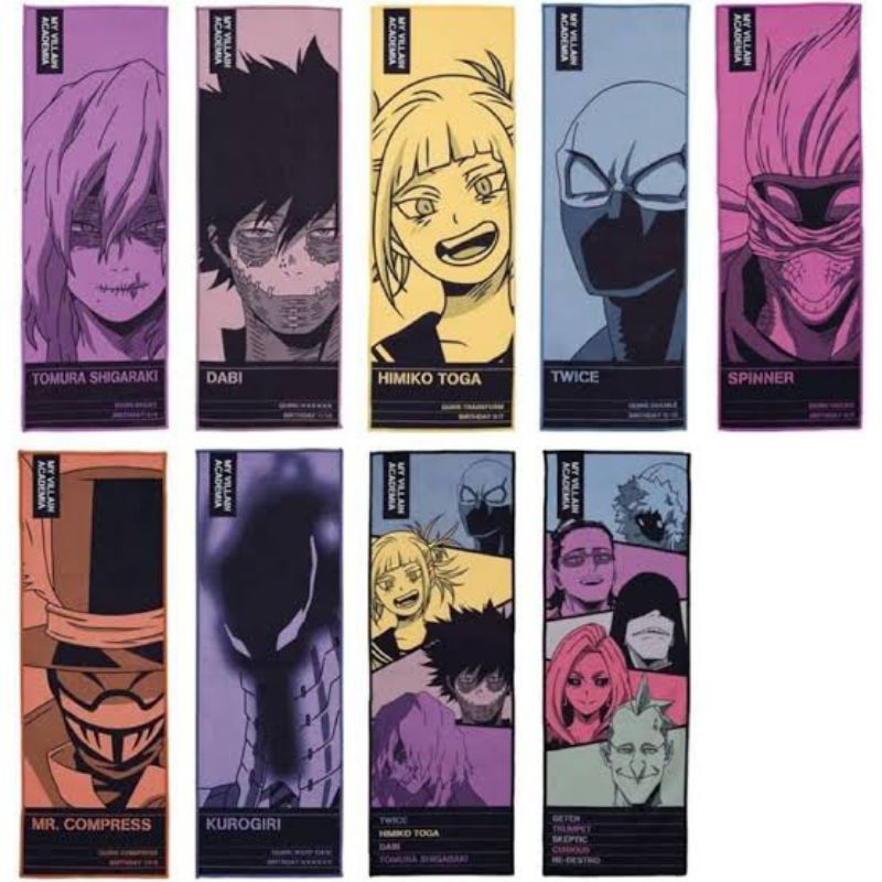 My Hero Academia - My Villain Academia - Dabi, Toga, Tomura, Kurogiri ...