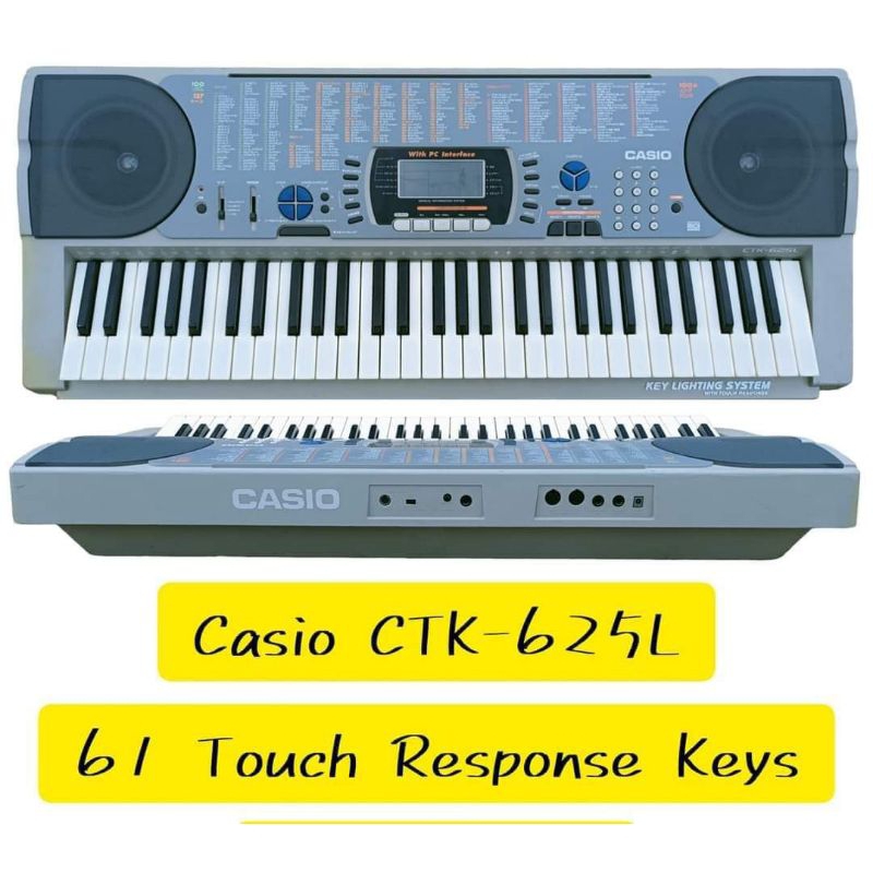 Casio CTK 625L Touch Response Shopee Philippines