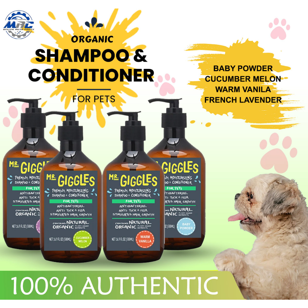 Mr giggles shop dog shampoo