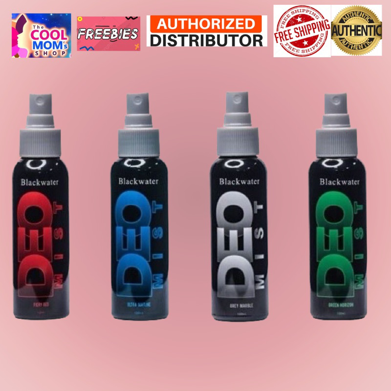 Blackwater Deo Mist Deomist Body Spray Odor Protection Shopee Philippines