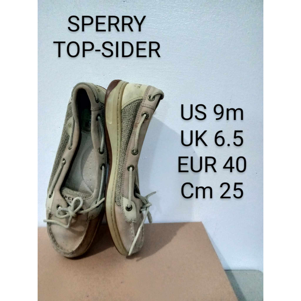 Sperry boots store size chart