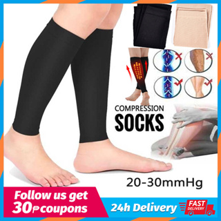 MEDICAL Jiani Knee High 20-30mmHg Open Toe Compression Stockings