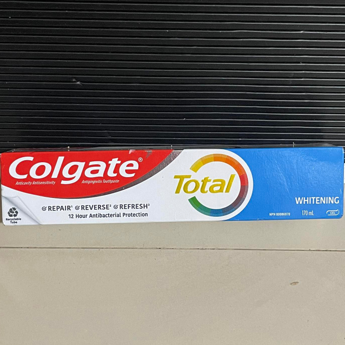 Colgate Total Whitening Gel Toothpaste 170ml | Shopee Philippines