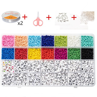 5000Pcs Beads Kit DIY acrylic letter bead set for Name Bracelets