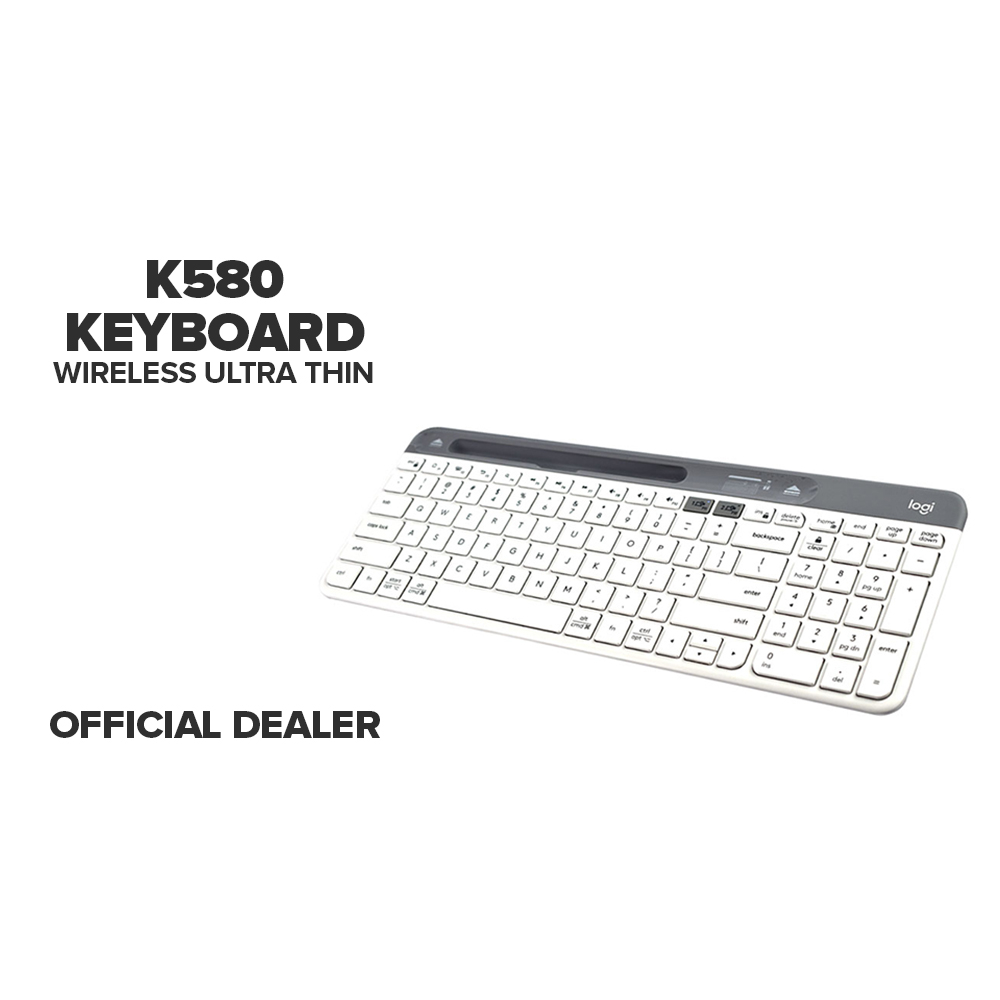 Logitech K580 Wireless Ultrathin Keyboard Dual Mode 2.4G Bluetooth