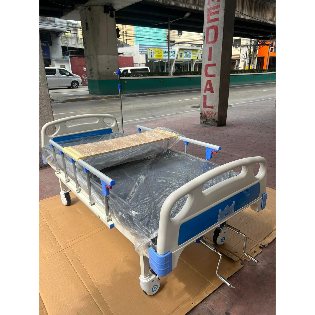 2 CRANKS HOSPITAL BED MANUAL COMPLETE SET READY TO USE Shopee Philippines