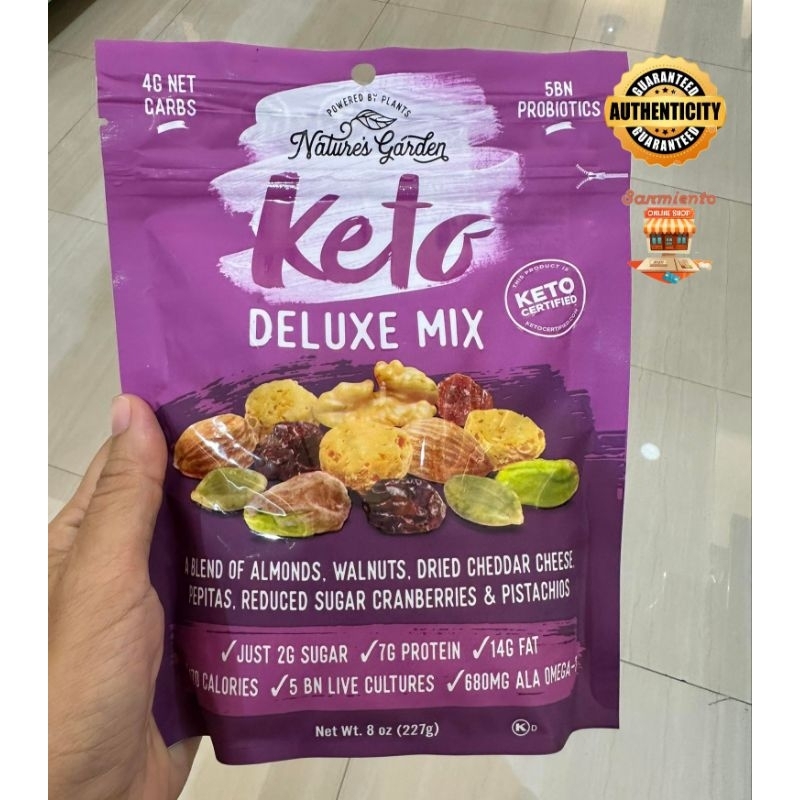Nature's Garden Keto Deluxe Mix 227g Shopee Philippines