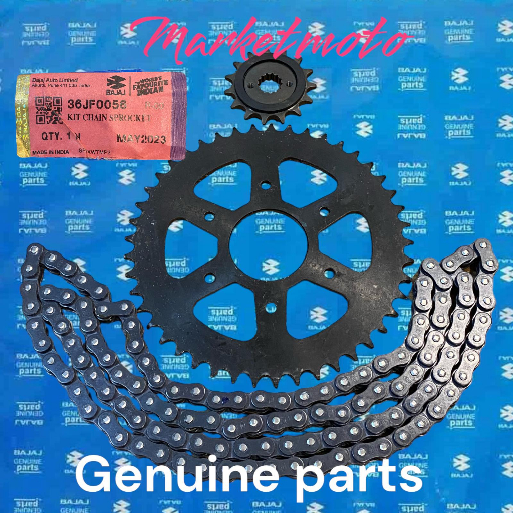 CHAIN SPROCKET SET Dominar 400 15T 45T 520 Genuine 36JF0056 Shopee