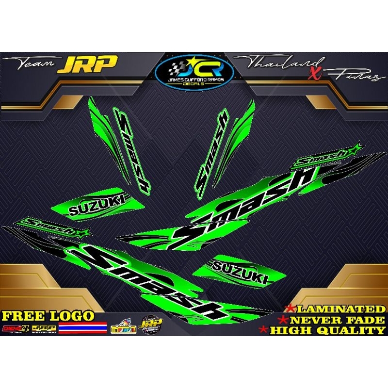 Suzuki Smash 115/110 Stock Decals Sticker | Shopee Philippines