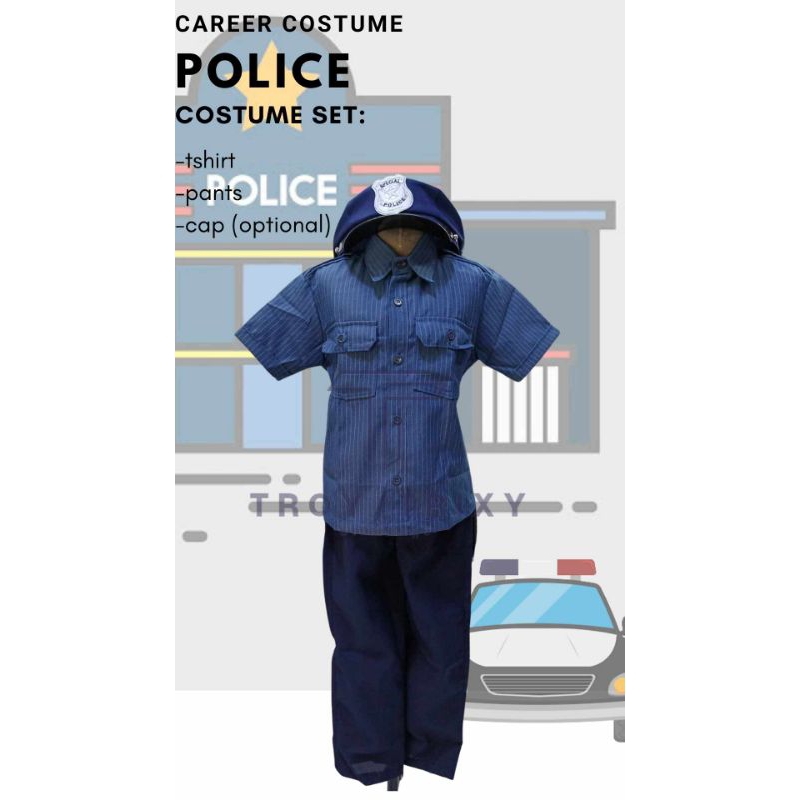 police career costume | Shopee Philippines