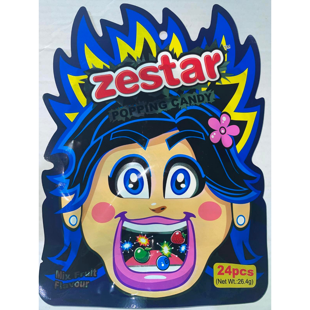 Zestar Popping Candy, 24 pcs per pack Shopee Philippines