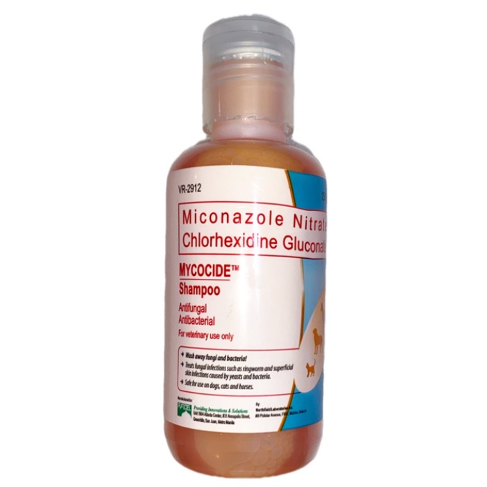 Mycocide Shampoo Miconazole Nitrate Chlorhexidine Gluconate (150ml