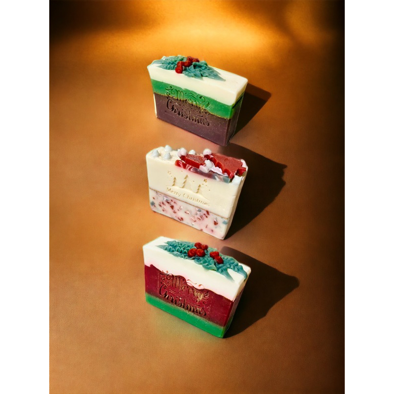 CHRISTMAS SOAP, Artisan, Handcrafted (sold per piece ) Shopee Philippines