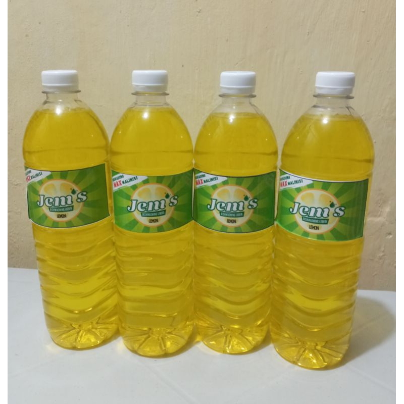 Jem's Dishwashing Liquid 1 Liter Shopee Philippines