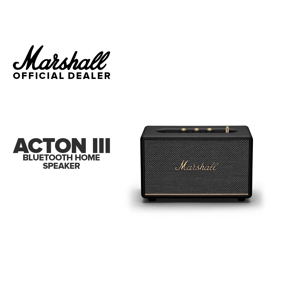 Marshall Acton III Bluetooth Home Speaker Shopee Philippines