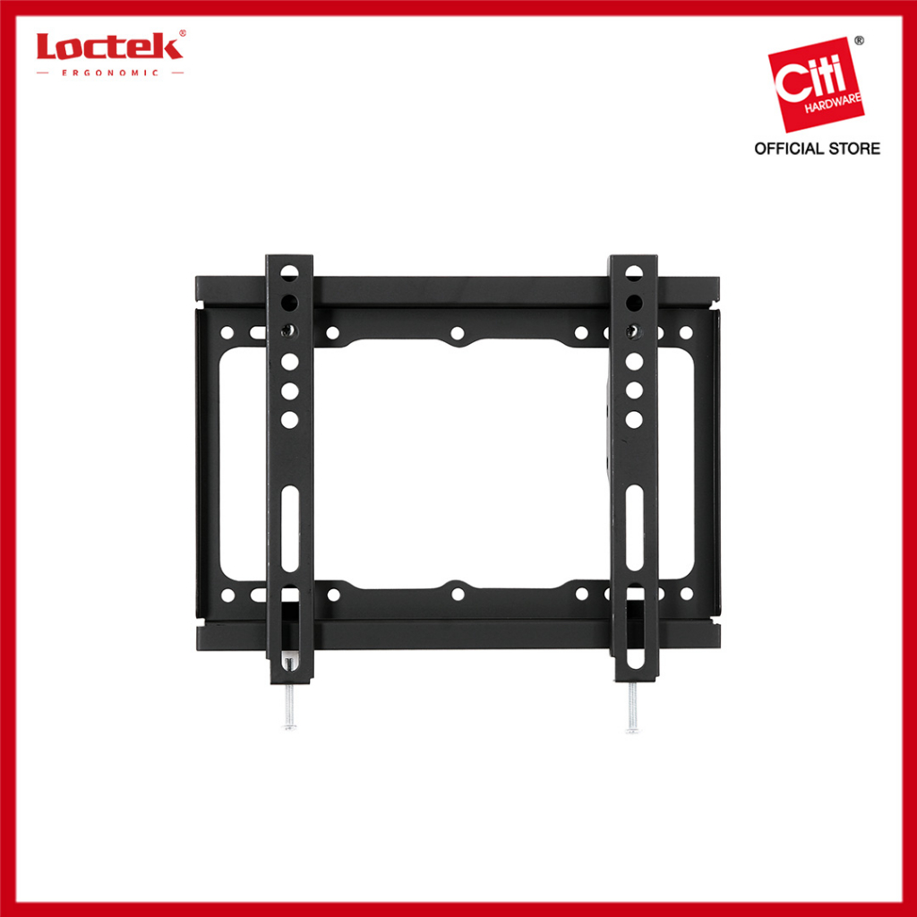 Loctek Low Profile "Tilt" LED Tv Bracket 17 To 42 Inches 20cmx20cm