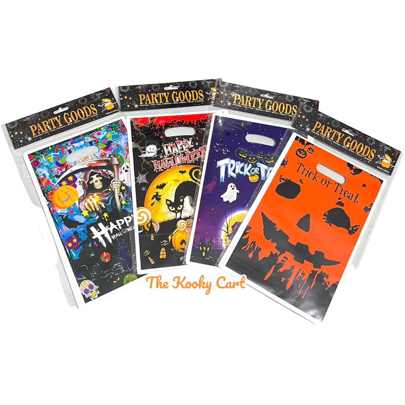 Halloween Loot Bag for Trick or Treat (Pumpkin/ Grim Reaper / Haunted