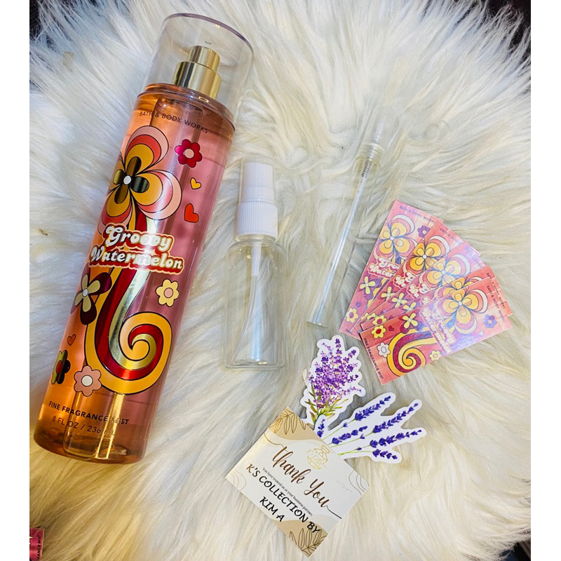 BathAndBodyWorks Groovy Watermelon 10ML and 30ML | Shopee Philippines