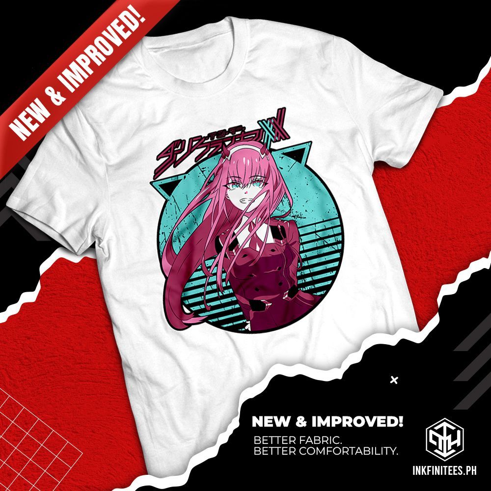 Inkfinitees - Darling The Franxx - Zero Two V2 (Unisex - for Men and ...