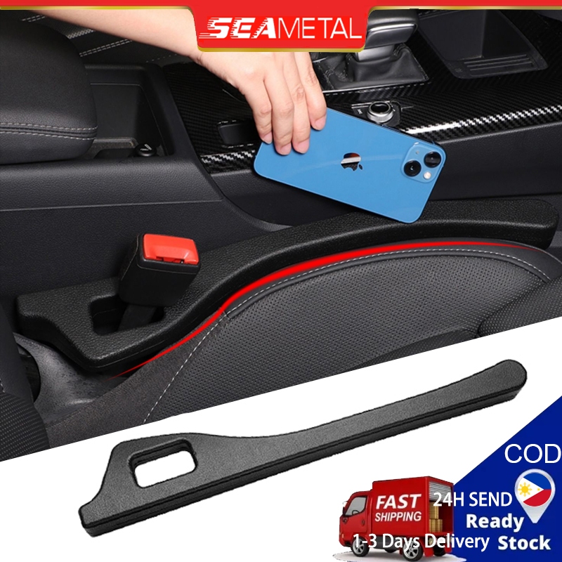 Seametal Car Seat Gap Filler Prevent Drop Side Seam Strip Leakproof Stripe Pu Leather Universal