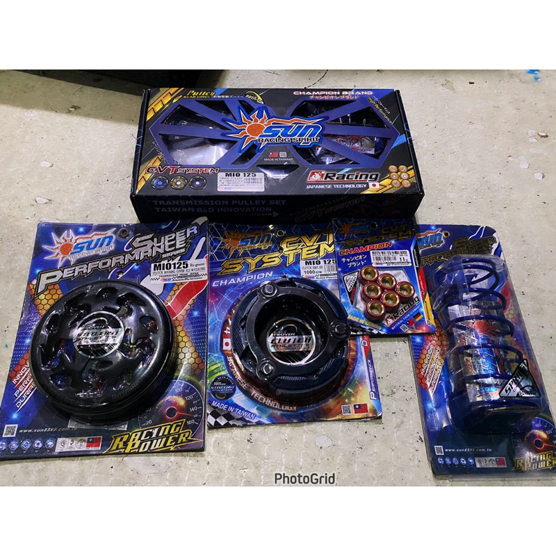 Sun Racing Cvt Set For Mio Mx And Mxi Only Shopee Philippines