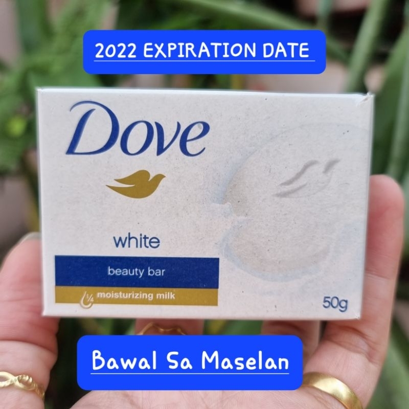 B1T1 DOVE WHITE BEAUTY BAR SOAP 50g (2022 EXPIRATION DATE) Shopee